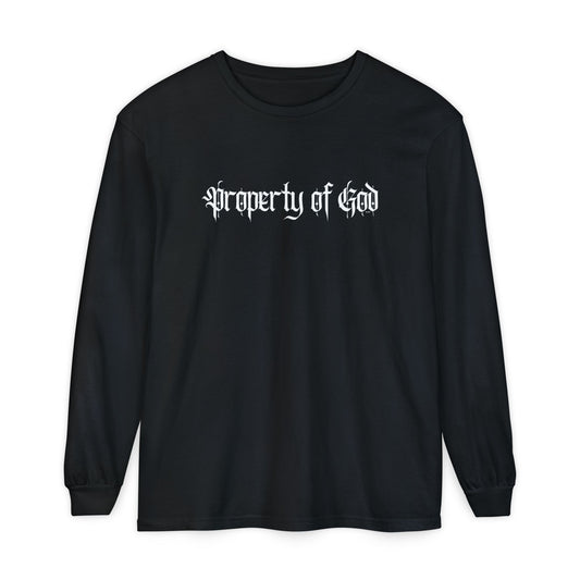 property of god gothic - long sleeve